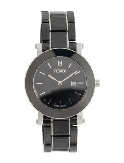 Pre-owned Fendi Orologi Watch, 38mm In Multicolor