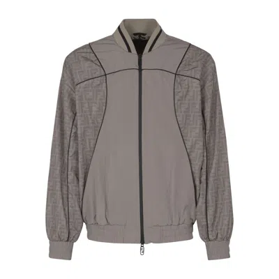 Fendi Outerwear In Gray