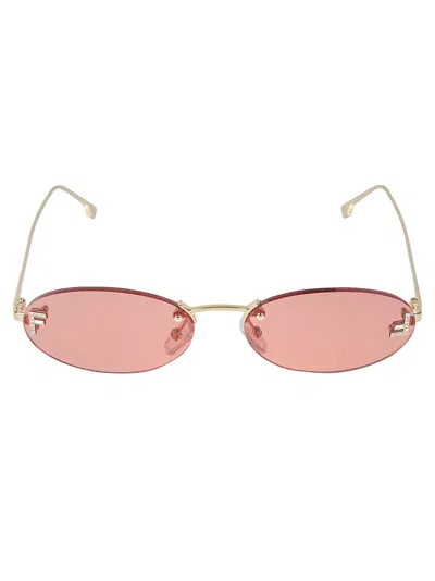 FENDI OVAL SUNGLASSES
