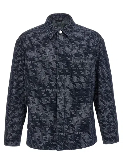 FENDI OVERSHIRT DENIM FF