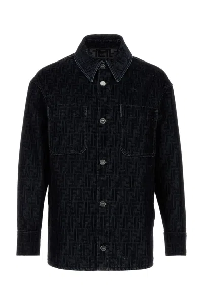 FENDI OVERSHIRT FF ALL OVER-48 ND FENDI MALE