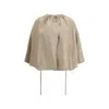 Fendi Women Oversize Chambray Jacket