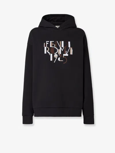 FENDI OVERSIZE COTTON SWEATSHIRT