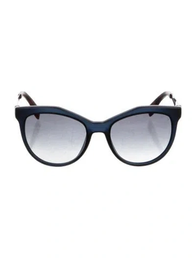 Pre-owned Fendi Oversize Eyeglasses In Black