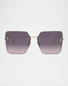 Fendi First Crystal Fe4082us 30y In Shiny Endura Gold Violet