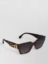Fendi Oversized Square-frame Sunglasses In Green