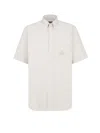 Fendi Short-sleeve Shirt In Beige