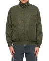Fendi Felted Bomber Jacket In Green