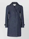 Fendi Monogram Denim Jacket In Blue