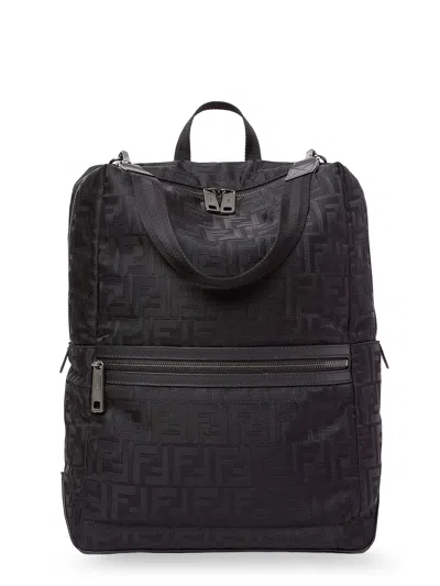 Fendi Padded Ff Nylon  Lui Backpack