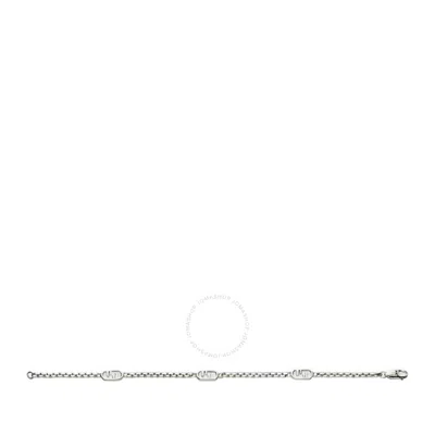 Fendi Palladium Chain-link Bracelet