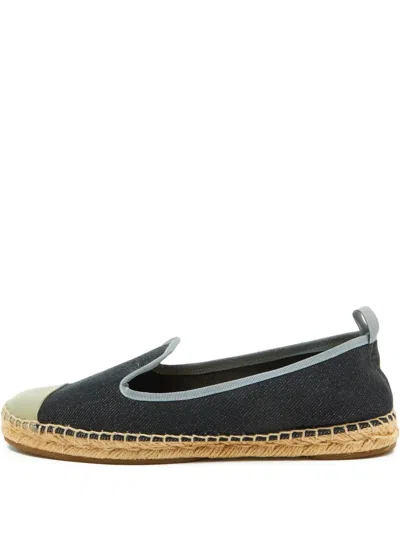 Pre-owned Fendi Panelled Espadrille Loafers