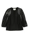 Fendi Women Wool Midi Coat In Black