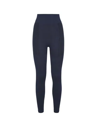 Fendi Ff Technical Pattern Leggings In Blue