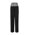 Fendi Pantalone In Black