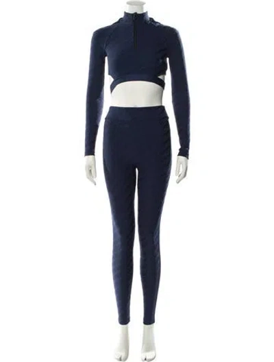 Pre-owned Fendi Pant Set In Blue