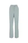 Fendi Pressed-crease Straight Trousers In Blue