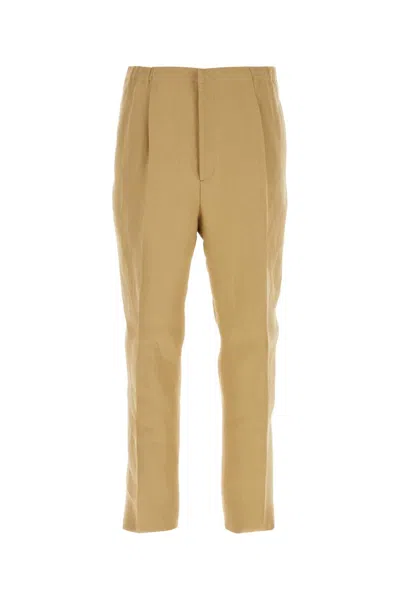 Fendi Pantalone In Brown