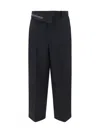 Fendi "kid Mohair Carrot Fit Pants