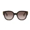 Fendi Eyewear Panthos Frame Sunglasses In 53f