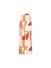 Fendi Patchwork Print Silk Trousers Multicolor In Multi