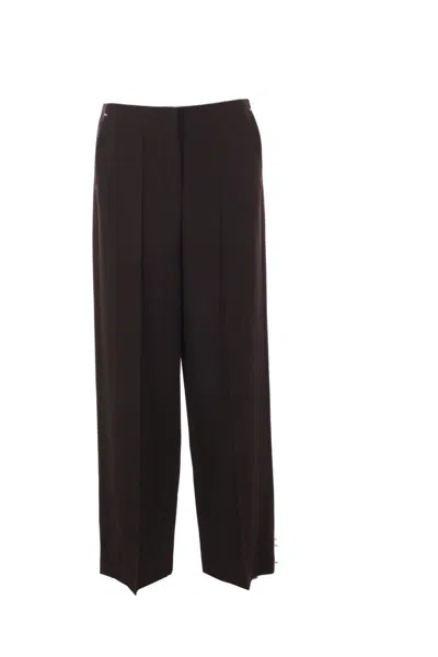Fendi Trousers In Purple