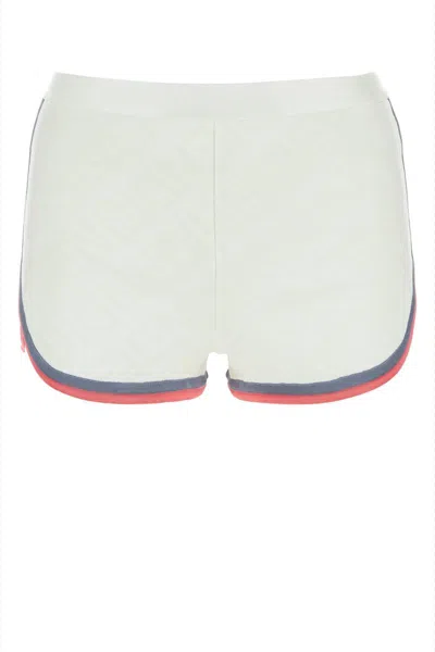 Fendi Shorts In White