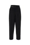 Fendi Women Wool Trousers In Black