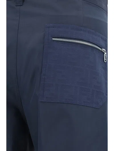 Fendi Pants In Blu Notte