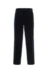 Fendi Ribbed Pants In Blue