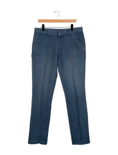 Pre-owned Fendi Pants In Blue