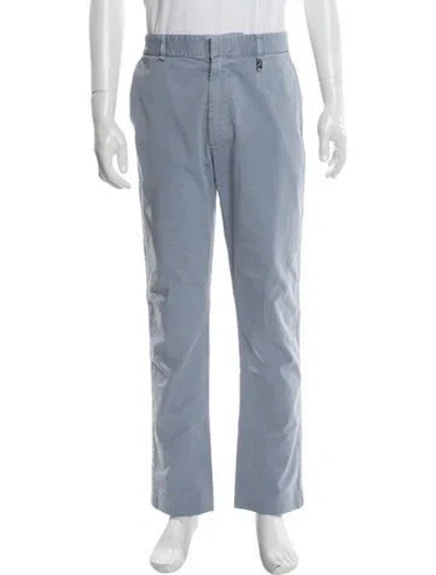 Pre-owned Fendi Pants In Blue