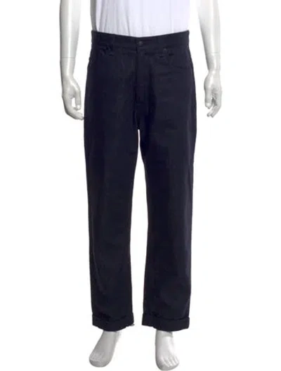 Pre-owned Fendi Pants In Blue