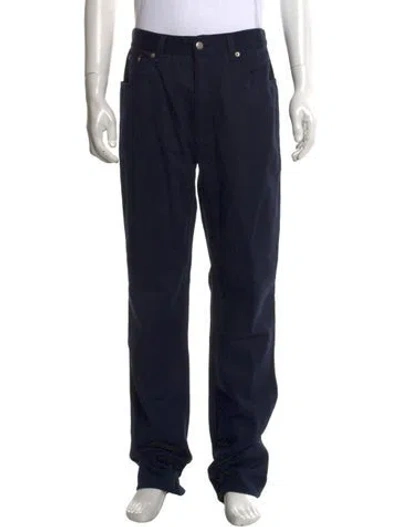 Pre-owned Fendi Pants In Blue