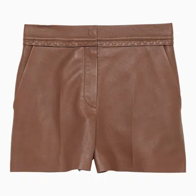 Fendi Pants In Brown