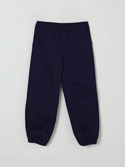 Fendi Pants  Kids Color Blue