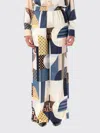 Fendi Pantalone  Donna Colore Blue