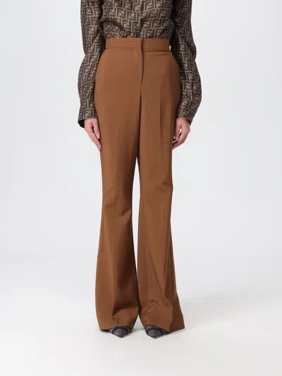 Fendi Pants  Woman Color Brown