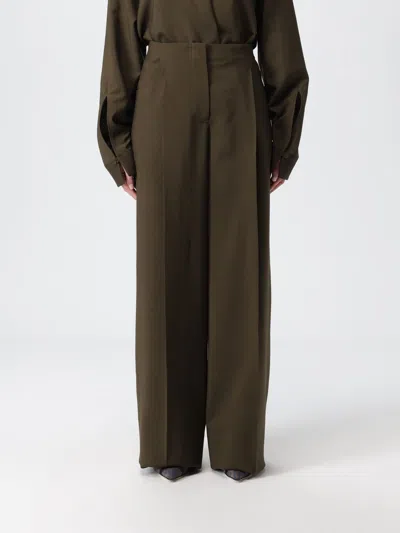 Fendi Pants  Woman Color Olive In Green