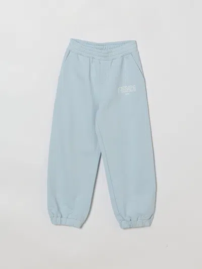 Fendi Pants Kids  In Blue