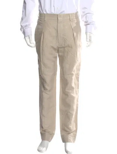 Pre-owned Fendi Pants In Neutral