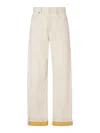 Fendi Pants In Neutral