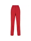 Fendi Pants In Red