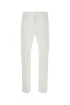 Fendi Jeans In Denim Bianco In White
