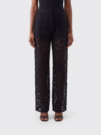 Fendi Pants Woman In Black