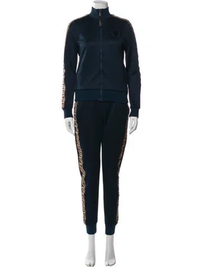 Pre-owned Fendi Pantsuit In Blue