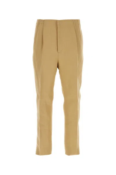FENDI FENDI PAPER CANVAS PANTS