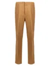 Fendi Trousers In Beige