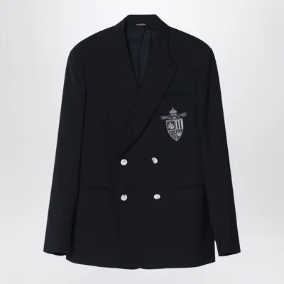 Fendi Patch Detail Blazer In Black