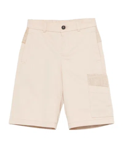 FENDI FENDI KIDS FF MOTIF SHORTS